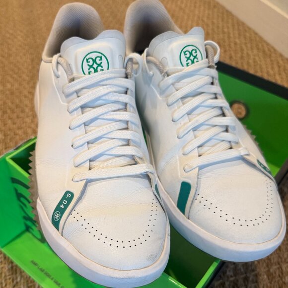 GFORE G.112 P.U. Leather Color Block Golf Shoes - 10 - Picture 2 of 8